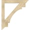 Ekena Millwork Merced Traditional Rough Sawn Bracket, Douglas Fir, 4"W x 36"D x 40"H BKT04X36X40MRC01RDF - alternate 3